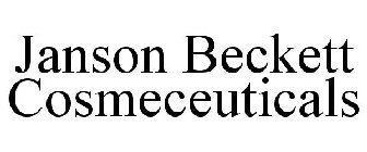 JANSON BECKETT COSMECEUTICALS