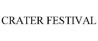 CRATER FESTIVAL