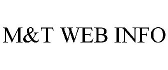 M&T WEB INFO