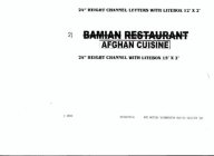BAMIAN RESTAURANT AFGHAN CUISINE