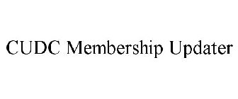 CUDC MEMBERSHIP UPDATER