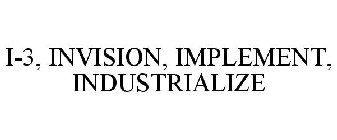 I-3, INVISION, IMPLEMENT, INDUSTRIALIZE