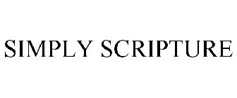 SIMPLY SCRIPTURE