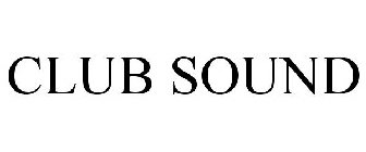 CLUB SOUND