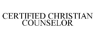 CERTIFIED CHRISTIAN COUNSELOR