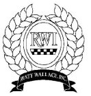 RWI RUSTY WALLACE, INC.