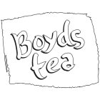 BOYDS TEA
