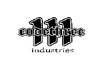 III CODETHREE INDUSTRIES