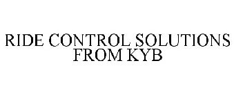 RIDE CONTROL SOLUTIONS FROM KYB