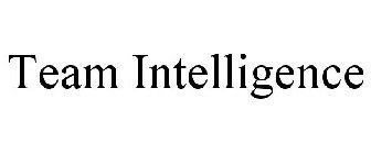 TEAM INTELLIGENCE