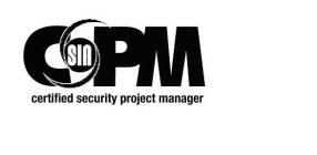 SIA CSPM CERTIFIED SECURITY PROJECT MANAGER