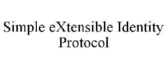 SIMPLE EXTENSIBLE IDENTITY PROTOCOL