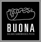 BUONA SALADS · SANDWICHES · PIZZA