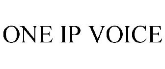 ONE IP VOICE