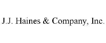 J.J. HAINES & COMPANY, INC.