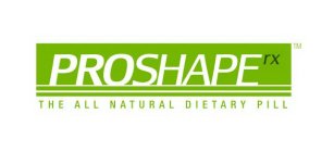 PROSHAPE RX THE ALL NATURAL DIETARY PILL