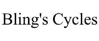 BLING'S CYCLES