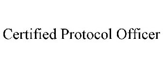 CERTIFIED PROTOCOL OFFICER
