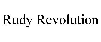 RUDY REVOLUTION