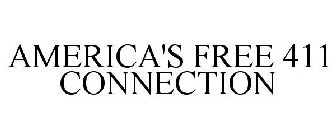 AMERICA'S FREE 411 CONNECTION