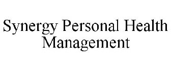 SYNERGY PERSONAL HEALTH MANAGEMENT