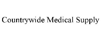 COUNTRYWIDE MEDICAL SUPPLY