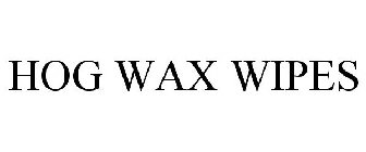 HOG WAX WIPES