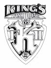 KING'S FISHHOUSE K F H EST. 1945