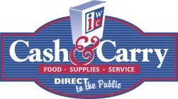 IWC CASH & CARRY FOOD· SUPPLIES· SERVICE DIRECT TO THE PUBLIC