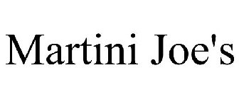 MARTINI JOE'S