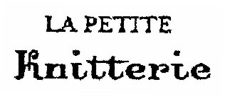 LA PETITE KNITTERIE