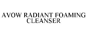AVOW RADIANT FOAMING CLEANSER