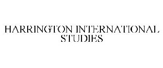 HARRINGTON INTERNATIONAL STUDIES