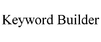 KEYWORD BUILDER