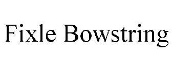 FIXLE BOWSTRING