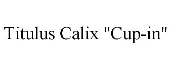 TITULUS CALIX 