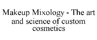 MAKEUP MIXOLOGY - THE ART AND SCIENCE OF CUSTOM COSMETICS