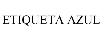 ETIQUETA AZUL