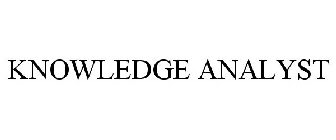 KNOWLEDGE ANALYST