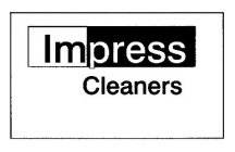 IMPRESS CLEANERS
