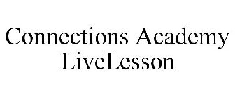 CONNECTIONS ACADEMY LIVELESSON