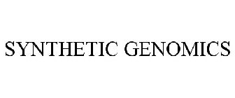 SYNTHETIC GENOMICS