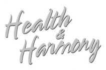 HEALTH & HARMONY