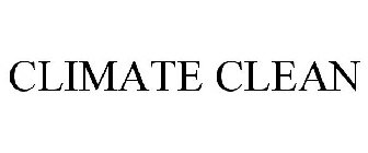 CLIMATE CLEAN