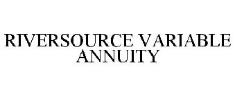 RIVERSOURCE VARIABLE ANNUITY