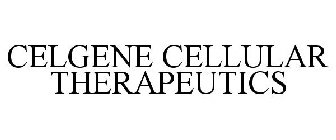 CELGENE CELLULAR THERAPEUTICS