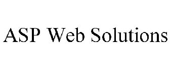 ASP WEB SOLUTIONS