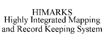 HIMARKS HIGHLY INTEGRATED MAPPING AND RECORD KEEPING SYSTEM