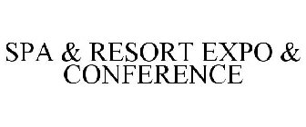SPA & RESORT EXPO & CONFERENCE