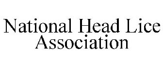 NATIONAL HEAD LICE ASSOCIATION